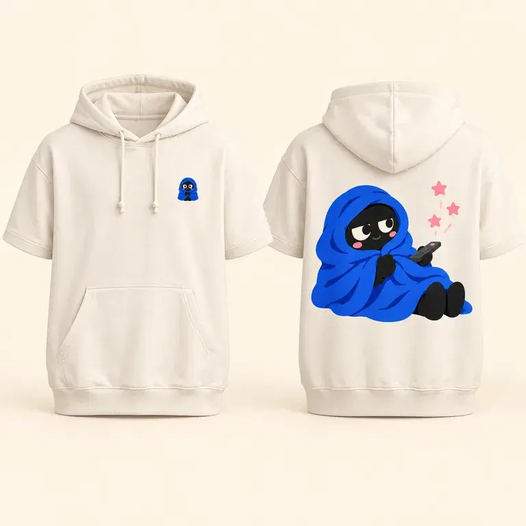Short-Sleeve Hoodie